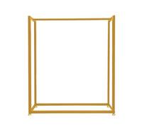 Genérico Textile Commercial Fabric Storage Rack,Classified Display,Textile Storage Rack,Floor Carpet Sample Holder for Fabric Scarves(Gold)