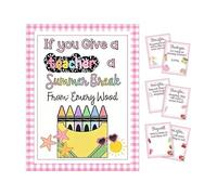 Genérico Thank You Card For Teacher - Paper 21x14.5cm | Teacher Appreciation Card, Cute Keepsake Message Cards | Gratitude Gift Cards For Elementary Middle High School University Classroom Office Use