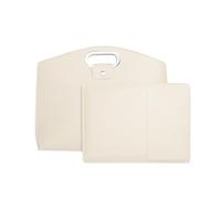 Genérico The 2-Piece Set: Sophisticated Business Waterproof Leather Laptop & Tote Set,14-16" Work Tote Bag Briefcase for Women (Beige)