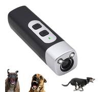 Genérico The Barklee Pro, Dog Bark Deterrent Device with Led Flashlight, Rechargeable Anti-Barking Device for Dogs, 35ft/10m Range, Dog Training & Behavior Aids (Black)