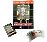 Genérico The Body Deck Playing Cards, Transparent Human Anatomy Playing Cards, 3D Human Body Structure Playing Cardswaterproof Card Games for Card Collectors and Anatomy Enthusiasts