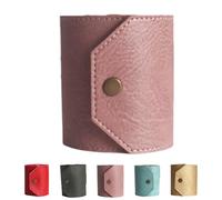 Genérico The Cash Wrap Wallet, Handy Purse Bands with Magnetic Clasp, Fast Cash Access Money Holder for Cash, Small Compact Luxury Pocket Wallets, Fashionable and Elegant (Purple)