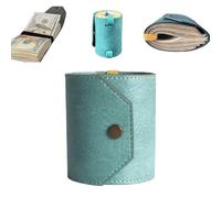Genérico The Cash Wrap Wallet,Leather Wallet for Cash with Magnetic Bands,Fast Access Money Holder,Minimalist Stuffing Bills,Travel Card Outdoor Travel Family (A)