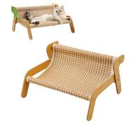 Genérico The Claw Lounge, Cat Sisal Chair, 2-in-1 Cat Scratch Pad and Lounger, Lounge Style Pet Seat, Friendly Summer Breathable Fabric, Cooling Mat for Indoor Cats (Cool Mat Style)