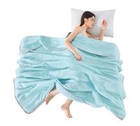 Genérico The Cooling Blanket - Ice Summer Comforter, Moisture-Wicking Adults Cooling Blanket for Picnic Outdoor Travel Hospital Living Room Car Sofa Camping Dorm Bedroom