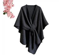 Genérico The Fleece Drape Shawl, Fleece Drape Shawl for Women, Winter Shawl Wraps For Women, Knitted Shawls and Wraps Cardigan (#03)