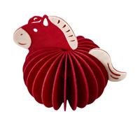Genérico The Horse Lantern - Decoración China de Fieltro del año 2026, Festival de Primavera | Regalo de inauguración de la casa, Figura Creativa de Caballo para celebración del apartamento en casa,