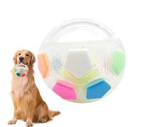 Genérico The Mellow Dog Calming Ball, Interactive Toss and Fetch Play, Squeaky Floating Balls, Rubber Interactive, for Water Play, Training, Outoor Games (Style C)