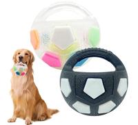 Genérico The Mellow Dog Calming Ball, Interactive Toss and Fetch Play, Squeaky Floating Balls, Rubber Interactive, for Water Play, Training, Outoor Games (2pcs A)
