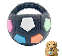 Genérico The Mellow Dog Calming Ball with Handle, Pet Dog Football Shape Toy, Toss and Fetch Play with Handle, for Small Medium Large Dogs (B)