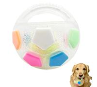 Genérico The Mellow Dog Calming Ball with Handle, Pet Dog Football Shape Toy, Toss and Fetch Play with Handle, for Small Medium Large Dogs (A)