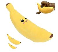 Genérico The Mellow Dog Calming Banana, Dog Toy Fight Boredom, Less Lonely and Happier, Interactive Plush Chew Toy, Machine Washable & Dryer Safe, Keep Dogs Interested Forever (63cm(24in))