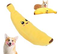 Genérico The Mellow Dog Calming Banana, Dog Toy Interactive Plush Chew Toy, Less Lonely, and Happier Machine Washable & Dryer Safe,Keep Dogs Interested Forever (M:25 Inch)