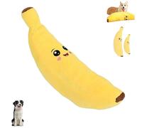 Genérico The Mellow Dog Calming Banana, Interactive Plush Chew Toy for Dogs Dog Toy Fight Boredom, Keep Dogs Interested Forever and Happier (63cm/24in)