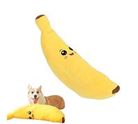 Genérico The Mellow Dog Calming Banana Toy, Dog Toy Fight Boredom, Less Lonely, and Happier Machine Washable & Dryer Safe, for Dogs, Keep Dogs Interested Forever (Small)