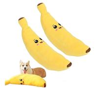 Genérico The Mellow Dog Calming Banana Toy, Dog Toy Fight Boredom, Less Lonely, and Happier Machine Washable & Dryer Safe, for Dogs, Keep Dogs Interested Forever (Small 2pcs)