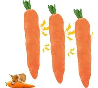 Genérico The Mellow Dog Calming Carrot, Giant Carrot Dog Toy, 29.5in Plush Carrot Interactive Calming Dog Toys-Squeaky, and Durable Chew Toys For Dogs of Sizes-Suitable for Indoor Play (3pcs)