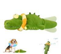 Genérico The Mellow Dog - Calming Crocodile, Plush Dog Toy, Automatic Tail-Wagging, Soft & Washable, Interactive & Emotional Support Plush Keeps Small Medium & Large Dogs Busy (1Pcs)