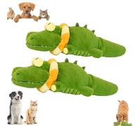 Genérico The Mellow Dog - Calming Crocodile, Plush Dog Toy, Calming Crocodile, Automatic Tail-Wagging, Rechargeable, Washable - for Small&Medium & Large Dogs (2pcs)