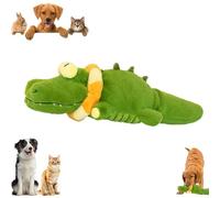 Genérico The Mellow Dog - Calming Crocodile, Plush Dog Toy, Calming Crocodile, Automatic Tail-Wagging, Rechargeable, Washable - for Small&Medium & Large Dogs (1pcs)