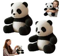 Genérico The Pandy - Emotional Healing on Demand, Realistic Panda Plush for Emotional Support, Pandy Ai Plush with Hug-Like Design, Stress Relief, Comfort Hug You Have (2pcs)