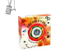 Genérico The Wild Unknown Archetypes - Edición de Bolsillo, Incluye Cartas de Tarot y Collar, Principiantes