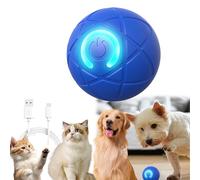 Genérico Thelifeh Smart Jumping Ball Dog Toy, Interactive Dog Toy Ball That Moves On Its Own, Pet Bounce for Dogs, Boredom Relief, for Small, Medium, Large Pet (Blue)