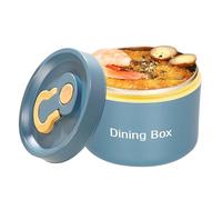 Genérico Thermal Containers for Hot Food - Hot Soup Lunch Box with Built In Spoon and Handle, Maintains Ideal Temperature for Snacks and Meals, Insulated Food Container, Easy Carry Clean Design