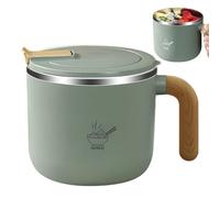 Genérico Thermal Food Container - Stainless Steel 1.55L, Double Layer Vacuum Bowl | Insulated Lunch Storage Tool For Hot Meals Soup Snacks Rice For Camping Picnic Travel And School Use