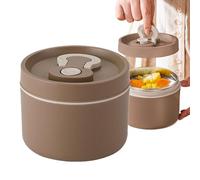 Genérico Thermal Lunch Box - 11.7x9.5cm/4.61x3.74 Inches Stainless Steel - Insulated Food Container | Portable Leakproof, Hot And Cold Food Storage For School Office Outdoor Travel