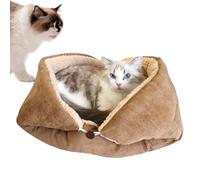 Generico Thermal Puppy House, Kitten Furniture, Cushion with Portable Feature, Reversible Small Dog Bed, Nesting with Sturdy Build, Nap Mattress Compact Ideal for Travel Camping