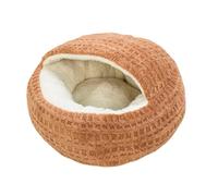 Genérico Thermal Sequestration - Shell Shaped Cat Bed for Physiological Logistics | High Loft Synthetic Frame with Calming Logic, High Fidelity Comfort Hub & Dermal Safe Nodes for Home