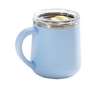 Genérico ThermoCafé De Theřmõs - Taza Café Acero Inoxidable 450 Ml Reutilizable, Vaso Aislado Frío Calor | Para Té Leche, Hogar Oficina Escuela Apartamento Camping
