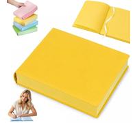 Genérico Thickened Color Brick Notebook,A5 720-Page Colorful Hardcover Journal with PU Leather Cover,Solid Color Thick 80gsm Paper Notebook with Ribbon Bookmark,for Office,School,Note-Taking