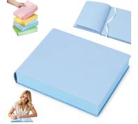 Genérico Thickened Color Brick Notebook,A5 720-Page Colorful Hardcover Journal with PU Leather Cover,Solid Color Thick 80gsm Paper Notebook with Ribbon Bookmark,for Office,School,Note-Taking
