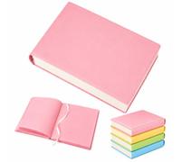 Genérico Thickened Color Brick Notebook, A5 Hardcover Journal, 720 Pages PU Leather Diary Planner, Solid Color Paper Notebook with Ribbon Bookmark for School, Office, Study, Travel, Writing Notes ，A