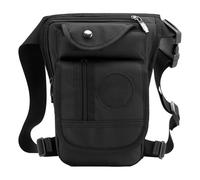Genérico Thigh Pouch with 4 Pockets - Leg Bag,Hip Bag with Leg Strap | for Travel Running Hiking Cycling Walking, Easy to Carry Phone & Wallet