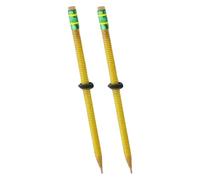 Genérico Threaded Pencils | 2 Pieces Silent Sensory Tool Stress Relief Rotating Pen | Fidget Pencil with a Sliding Nut for Students Kids Teens Adults School Classroom Library Office