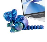 Genérico Three-Dimensional Printed Toys Animals | Printed Articulated Hamster Sensory Ornament | Cute Animal Toys for Home, Office, Decor