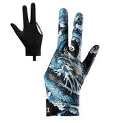 Genérico Three Fingers Billiard Gloves - Elastic Adjustable Pool Mittens | 3 Finger Cue Sport Accessory, Cyclist Golfer Athlete Glove, Three Fingers Billiard Gloves For Women Youth Teens Dad Mom