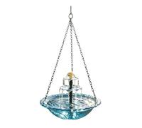 Genérico Three Tiered Suspended Solar Bird Bath Fountain - Solar Waterfall Style Hanging Birdbath | Hummingbird Drinking Fountain with Şolar Water Pump, For Garden