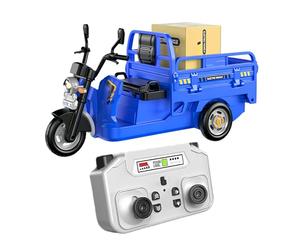 Genérico Three Wheel RC Car - 2.4G Remote Truck | 18x12cm Electric Toy with Light and Sound Effects, Body with Durable Wheels, Indoor Vehicle Play for Boys Girls Birthday Home Family Fun