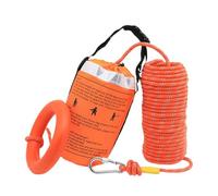 Genérico Throw Bags for Water Rescue - Water Rescue Throw Bag | 49.21FT Heavy-Duty Reflective Thrôw Rope | High-Visibility, Throwable Flotation Device for Outdoor Adventures Waters Sports Kayaking