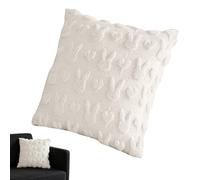 Genérico Throw Pillow Covers - Easter Cushion Covers | Holiday Sofa Case | Forty Five Centimetre Square | Polyester Bunny Print Used with Hidden Zipper For Bedroom Bed Car Home Apartment