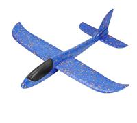 Genérico Throwing Plane Glider - Foam Airplanes | Aircraft Model Birthday Party Favor with Robust Build & Vivid Finish Matte Texture for Kids Backyard Flying Toy and Outdoor Sports Activity