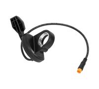 Genérico Thumb Throttle - Ergonomic 3-Pin Speed Controller | Electric Scooter Brake Connector with Cable for Motorcycle ATV and Go-Kart | Heavy Duty Finger Biking Handlebars, 3.9-Inch