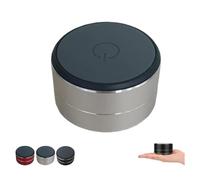 Genérico Thumpy Speaker, Thumpy Mini Bone Conduction Bluetooth Speaker with Suction Cup Waterproof Compact Speakers for Shower, Kitchen, Travel, and Outdoor (White)