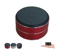 Genérico Thumpy Speaker, Thumpy Mini Bone Conduction Bluetooth Speaker with Suction Cup Waterproof Compact Speakers for Shower, Kitchen, Travel, and Outdoor (Red)