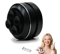 Genérico Thumpy Speaker, Thumpy Mini Bone Conduction Bluetooth Speaker with Suction Cup, Waterproof Compact Speakers, Portable Wireless Stereo, for Shower, Kitchen, Travel, and Outdoor (Black,1Pc)