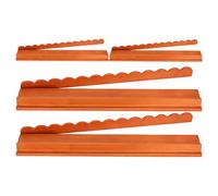 Generico Tile Racks Set - Solid Wood 43cm Size, Wooden Pushers, Board Game Accessories | Game Play Organizer For Pool Table, Training, Travel, Home, Christmas, Beginner, Leisure, Family Matches
